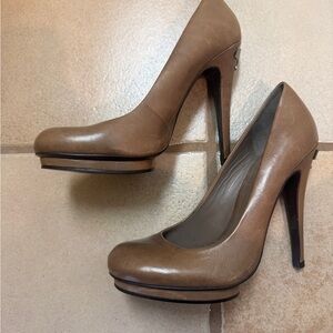 Tory Burch Platform Brown High Heels